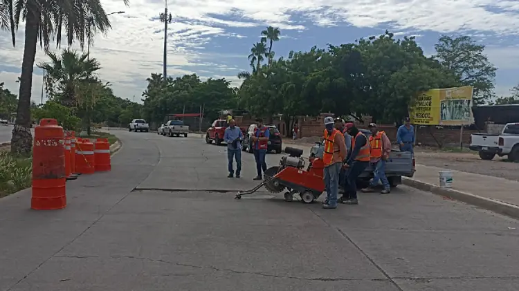 Arrancan obras para rehabilitar bulevar Centenario en Navojoa (Foto:John Castellón/EXPRESO)