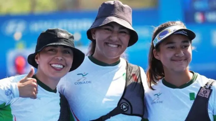 El equipo femenil de Tiro con Arco obtuvo el bronce en el Mundial. (Foto: Especial / EXPRESO)