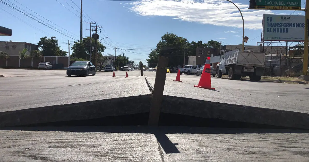 Obras de pavimentación no tuvieron buen diseño en Cajeme: Desarrollo Urbano