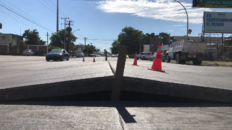Obras de pavimentación tuvieron mal diseño: Desarrollo Urbano (Foto:Ana Camargo/EXPRESO)