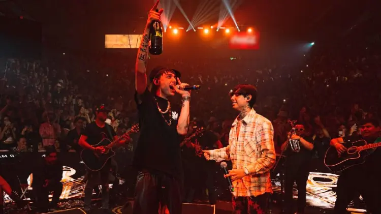 Peso Pluma y Natanael Cano. (Foto: Especial/EXPRESO)