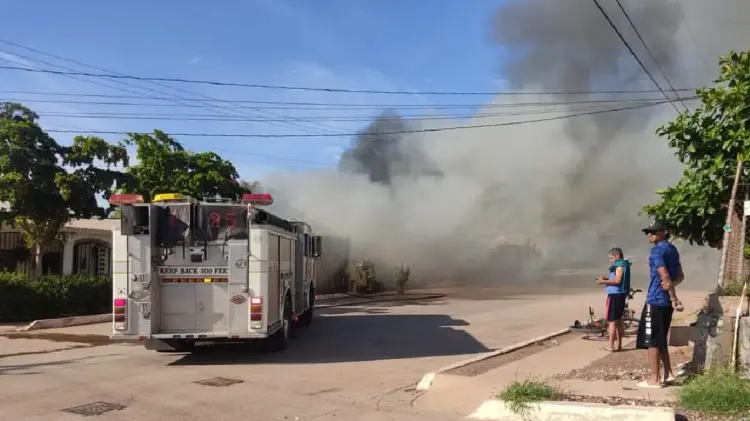 Repuntan servicios por incendios forestales en Guaymas (Foto:Blanca Ruelas/EXPRESO)