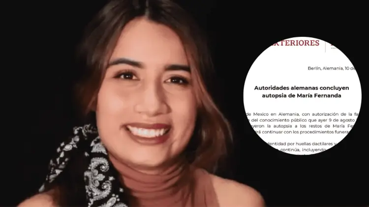 María Fernanda Sánchez, sin indicios de violencia. (Foto: Especial/EXPRESO)