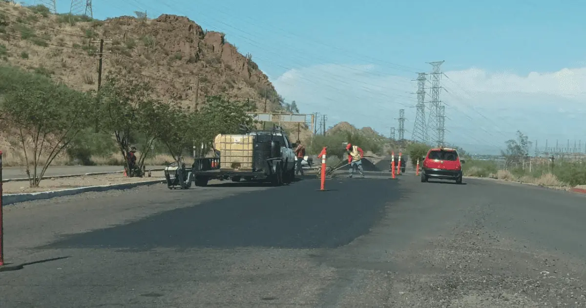 Rehabilitan la llamada carretera de la muerte en Guaymas
