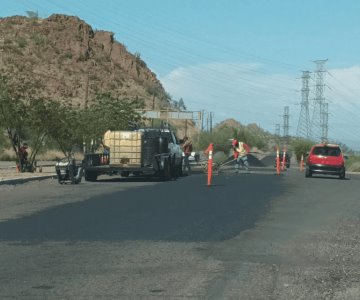 Rehabilitan la llamada carretera de la muerte en Guaymas