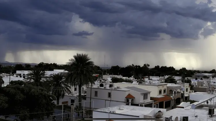 Aribabi fue la localidad sonorense que acumuló mayores precipitaciones. (Especial / EXPRESO)