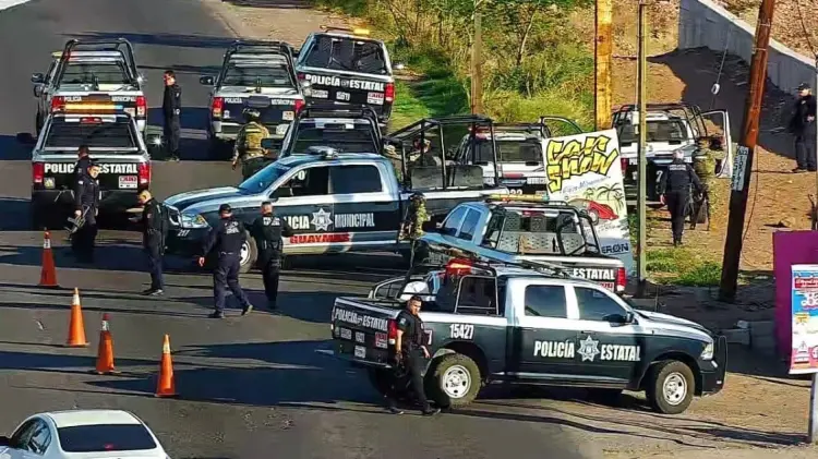 Se están realizando operativos en Guaymas, Empalme y alrededores. (Foto: Seguridad Pública Sonora)