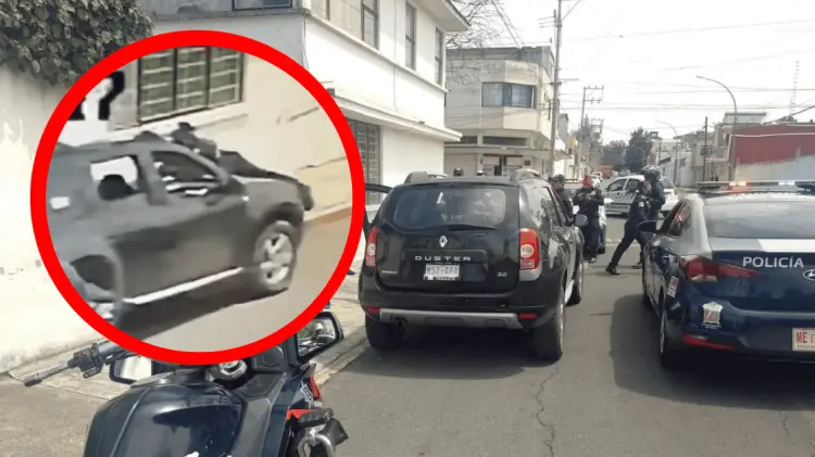 El conductor buscaba evitar la multa atropellando al oficial. (Foto: Cortesía/Redes)