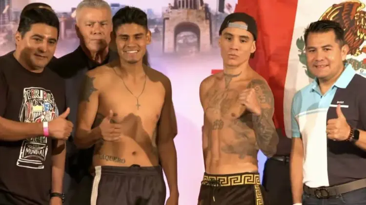 Óscar Valdez y Emanuel Navarrete pelearán este sábado 11 de agosto. (Foto: captura de video)