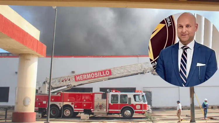 Carlos Alberto Flores descartó que el fuego haya sido provocado. (Foto: Cristian Ruiz/EXPRESO)