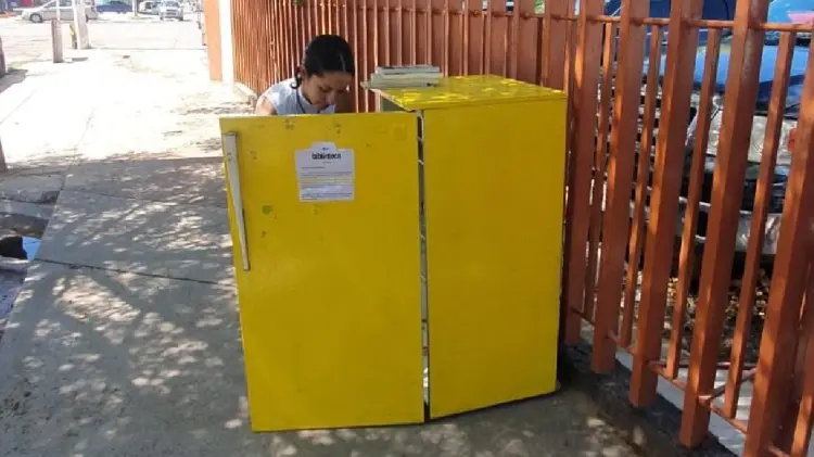Roban Mini Biblioteca en Navojoa (Foto:John Castellón/EXPRESO)