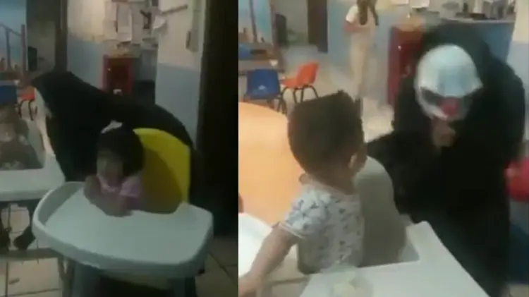 El video de los menores siendo asustados se ha viralizado en redes. (Foto: Especial/EXPRESO)