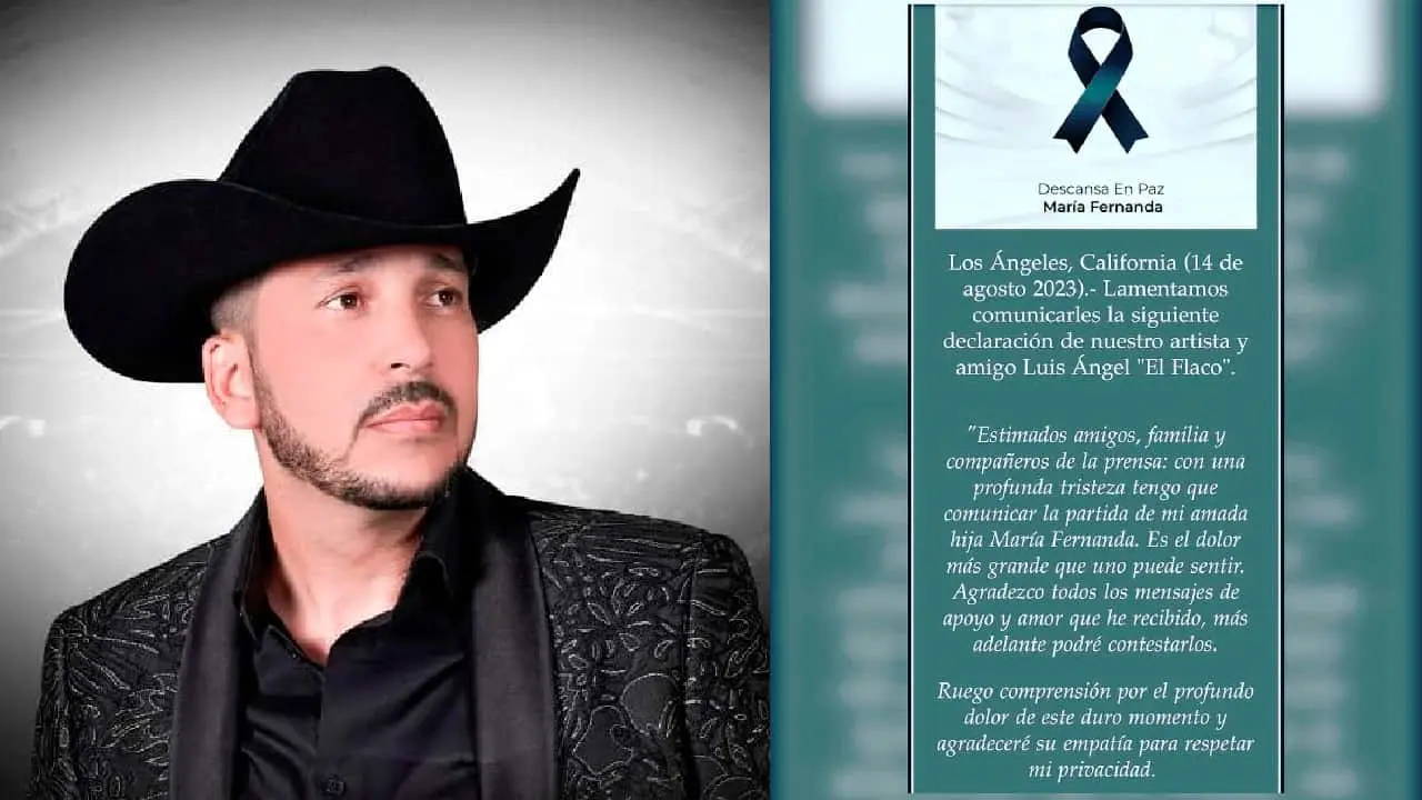 Luis Ángel El Flaco, exvocalista de Recoditos, está de luto