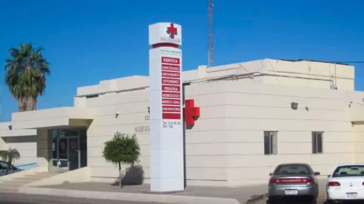 Cruz Roja de Hermosillo, base centro. (Foto: Especial/EXPRESO)