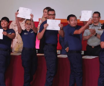 Generación Alfa, primera graduada de la Universidad de la Seguridad Pública