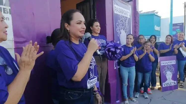 Inauguran Casa Violeta en municipio de Navojoa (Foto:John Castellón/EXPRESO)
