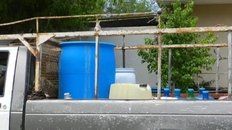 Habitantes de Bacabachi tienen 15 días sin servicio de agua (Foto:John Castellón/EXPRESO)