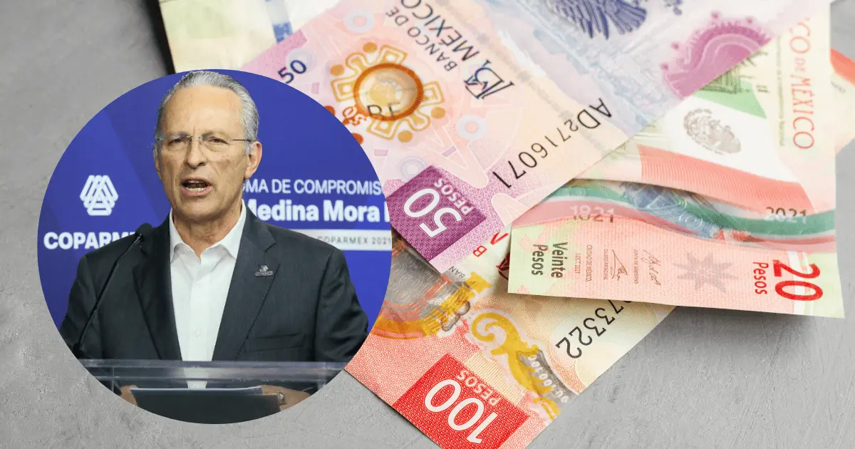 Salario mínimo de $12,400 pesos al mes, la propuesta de Coparmex