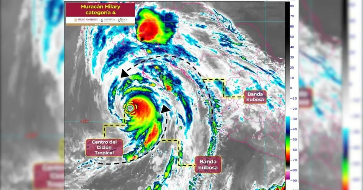 Protección Civil emitió el pronóstico para este sábado tras paso de Hilary