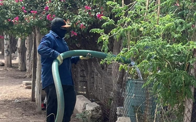 Pueblo Yaqui se queda sin agua; mitad de la población no tiene el servicio