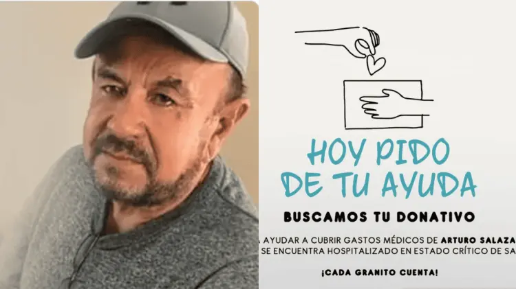 Arturo Salazar busca ayuda para las operaciones de corazón que necesita. (Cortesía)