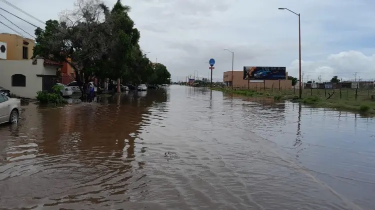 Las precipitaciones causaron inundaciones en varias zonas del municipio. (Foto: Especial/EXPRESO)