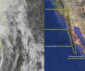 Por efectos de Hilay, piden alejarse de las costas de Sonora