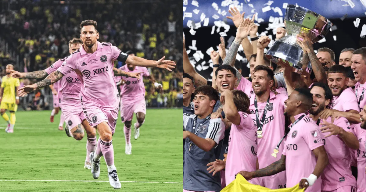 Messi es el futbolista con más títulos en la historia; gana la Leagues Cup