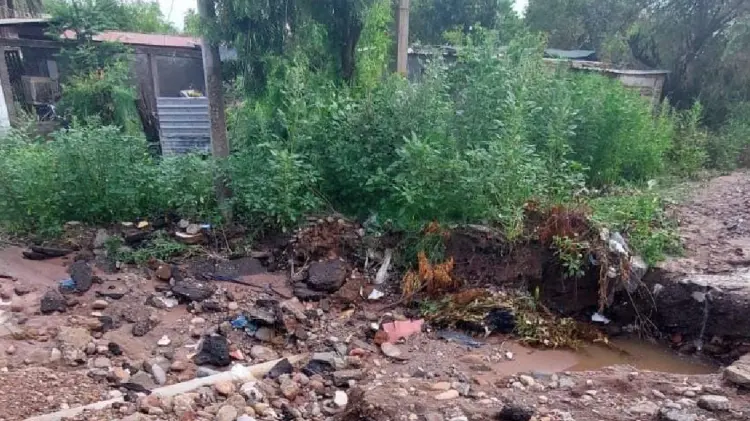 Vecinos de la Mocuzarit piden apoyos por lluvias (Foto:John Castellón/EXPRESO)