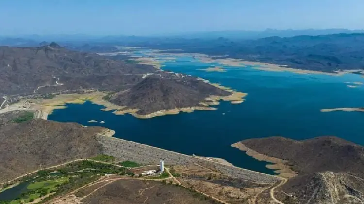 Lluvias no han beneficiado a la presa del Mocúzari (Foto:Especial/EXPRESO)