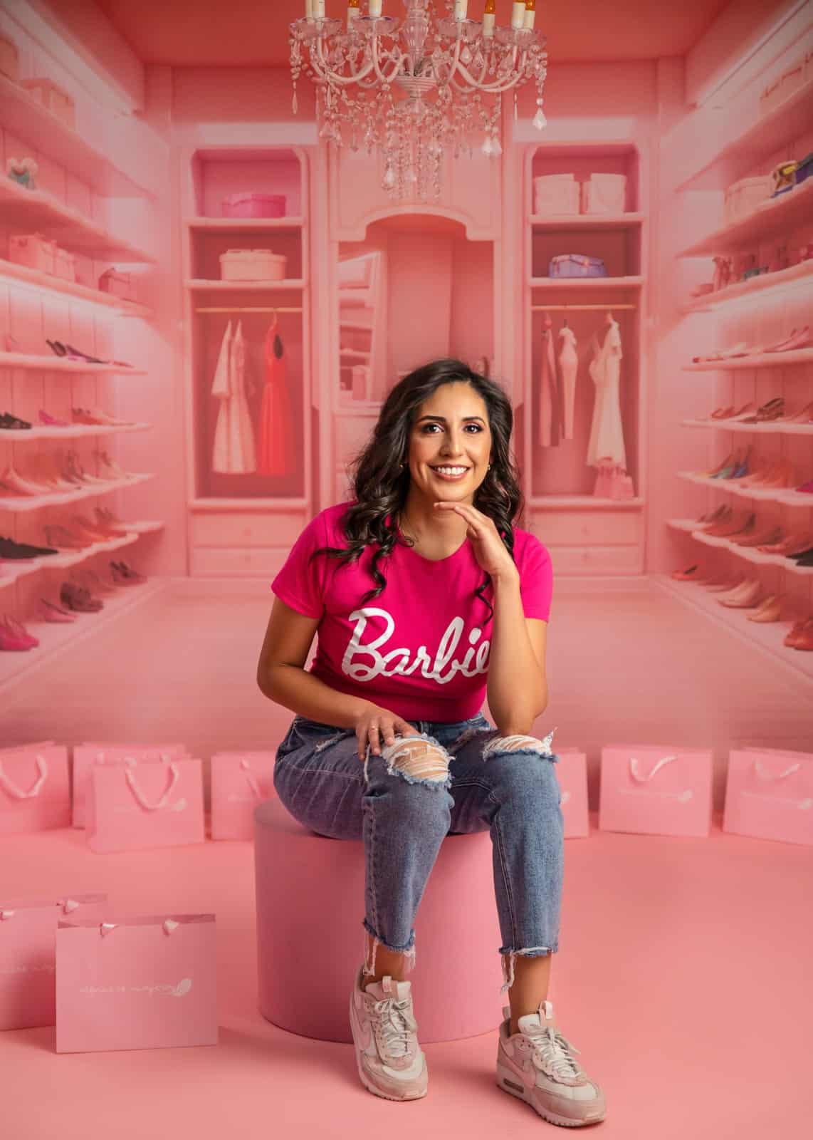 Espléndida sesión de fotos al estilo ‘Barbie’