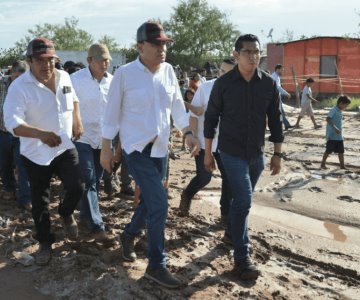 Son mil 200 familias afectadas por Hilary en el sur de Sonora