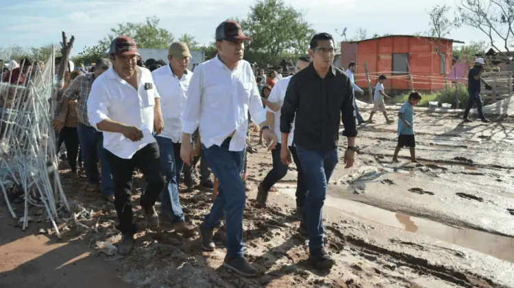 Hilary afectó hasta mil 200 familias en Sonora (Foto: Especial/EXPRESO)