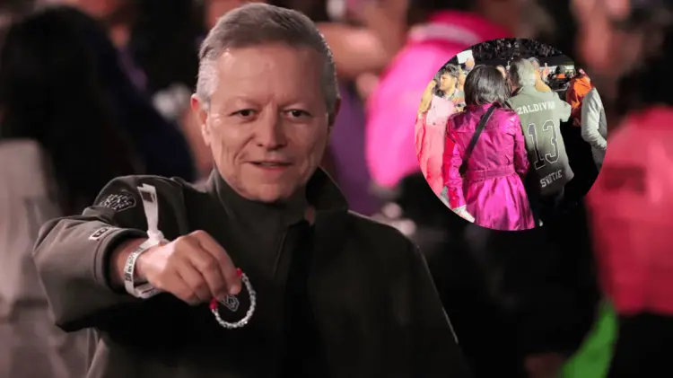 El ministro se dio tiempo de intercambiar friendship bracelets. (Foto: Especial/EXPRESO)