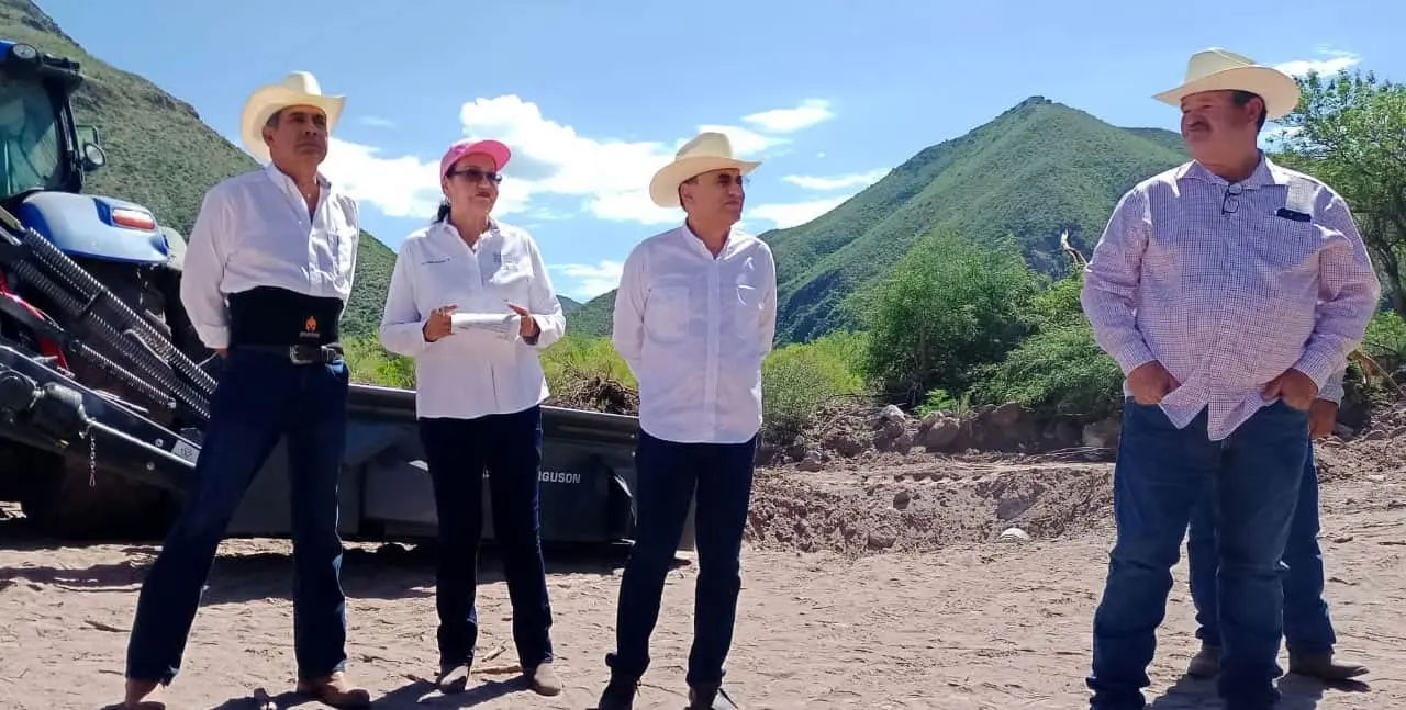 Entrega Gobernador obras hidroagrícolas en Bavispe