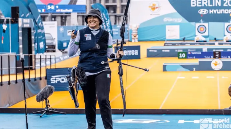 Alejandra Valencia, medallista olímpica sonorense. (Foto: Especial/EXPRESO)