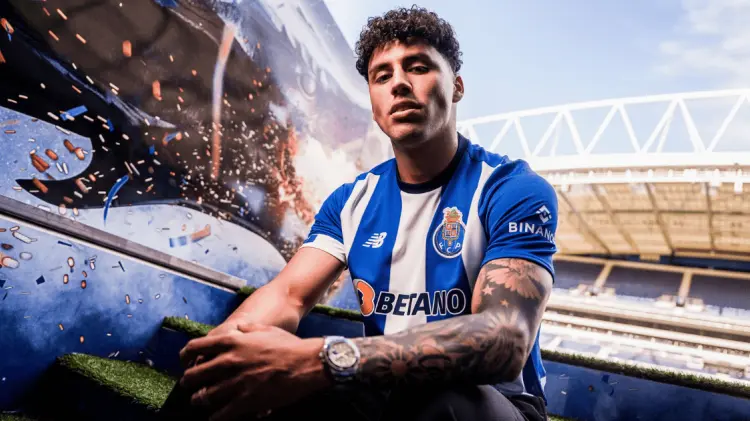 Jorge Sánchez es el séptimo mexicano en jugar con los Dragones de Oporto. (Foto: Especial/EXPRESO)