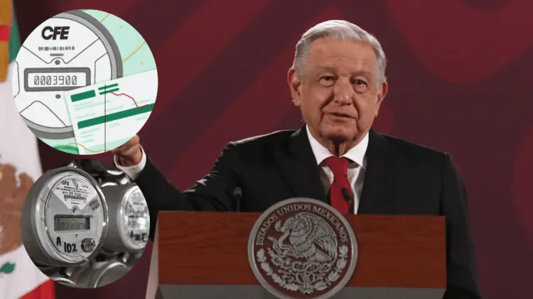 El presidente López Obrador habló sobre los reportes de altos cobros en Sonora. (Foto: El Universal)