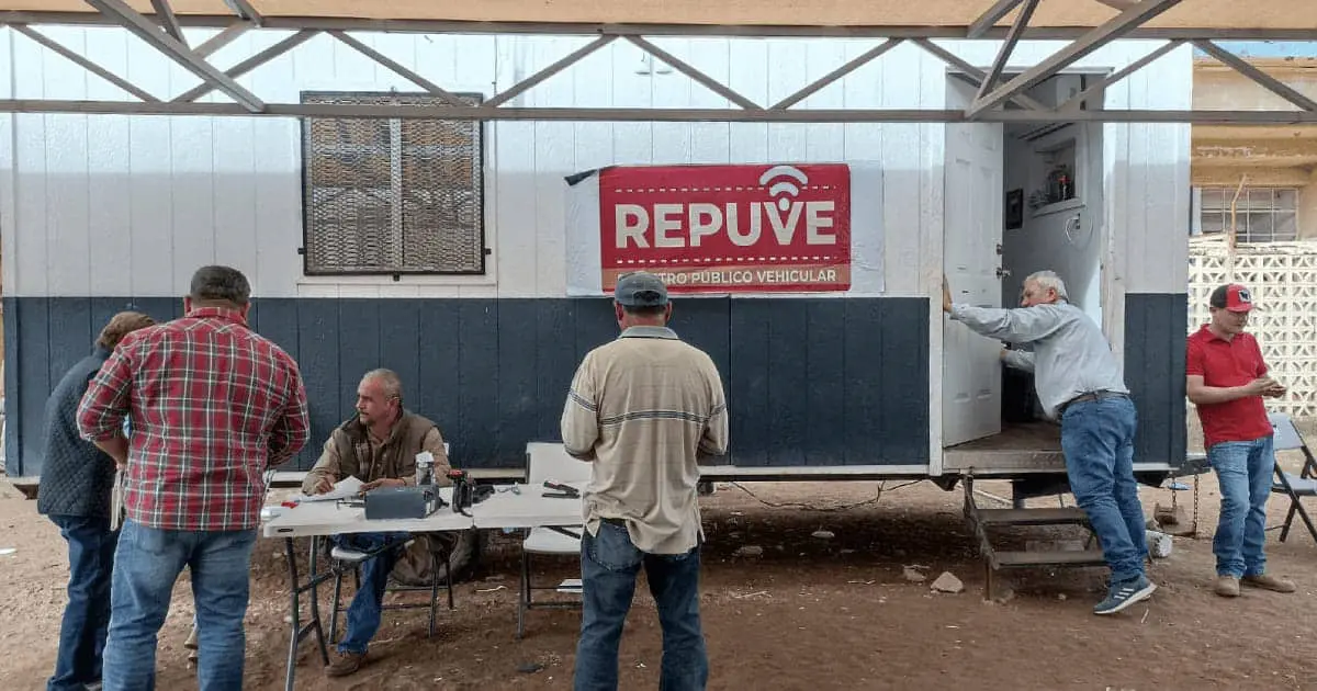 Módulo Repuve llegará a Guaymas del 4 al 8 de septiembre