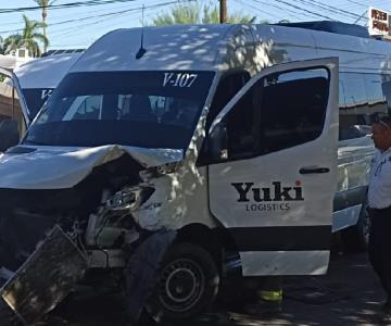 Choque de transporte de estudiantes dejó 6 menores lesionados