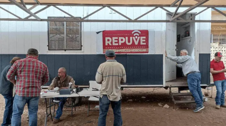 Módulo de Repuve ha regularizado 100 vehículos extranjeros en Guaymas (Foto:Especial/EXPRESO)