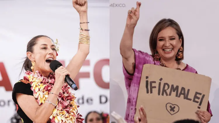 Si las elecciones de 2024 son ganadas por alguna de las dos candidatas. (Foto: Especial/EXPRESO)