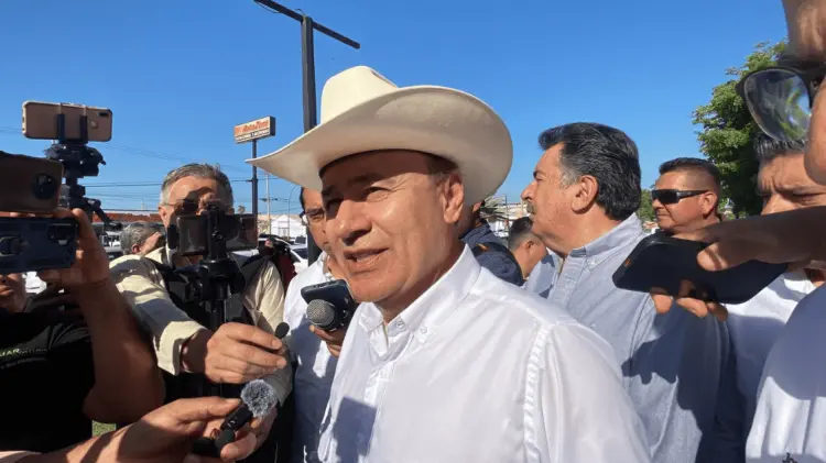 Alfonso Durazo, gobernador de Sonora. (Foto: Ana Camargo/EXPRESO)