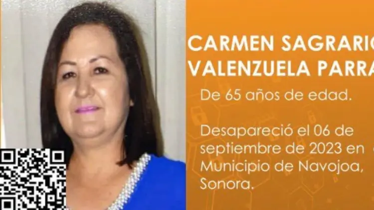 Carmen Sagrario Valenzuela Parra. (Foto: Fiscalía de Sonora)