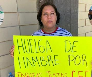 Marisela Barboza cumple un mes en huelga de hambre por tarifas de CFE