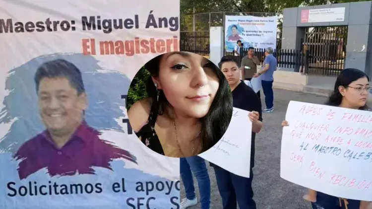 Hija de maestro Caleb sigue en la lucha para encontrar a su padre (Foto:Especial/EXPRESO)