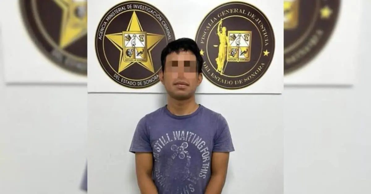 AMIC arrestó a Francisco N por violación de menor de edad en Empalme