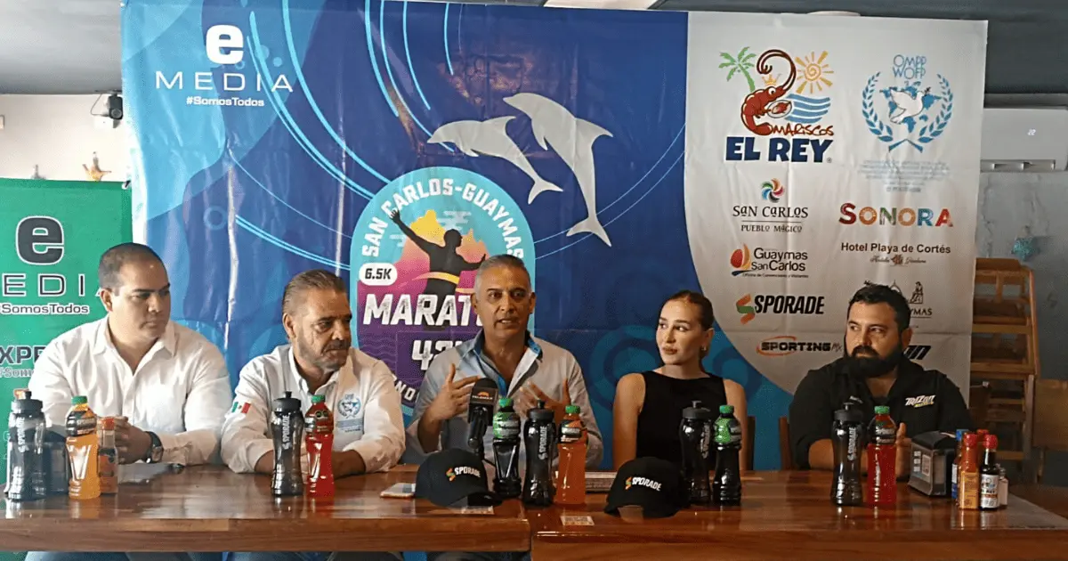 Esperan mil 200 corredores en el Maratón San Carlos-Guaymas 2023