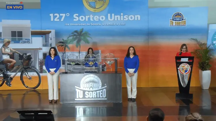 Sorteo Unison 127°. (Foto: Especial/EXPRESO)