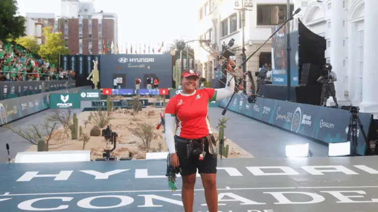 La perfección de Quintero la llevó al podio. (Foto: Jesús Ballesteros/EXPRESO)